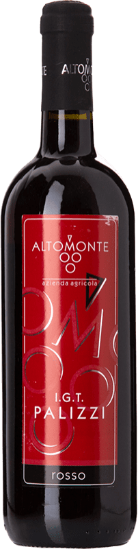 12,95 € Kostenloser Versand | Rotwein Altomonte Etichetta Rossa I.G.T. Palizzi Kalabrien Italien Nerello, Calabrese Flasche 75 cl