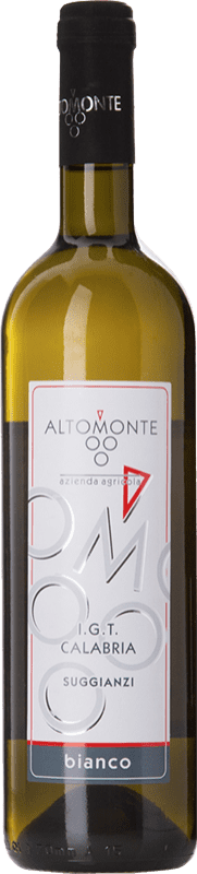 15,95 € 免费送货 | 白酒 Altomonte Bianco Suggianzi I.G.T. Calabria 卡拉布里亚 意大利 Malvasía, Muscat, Insolia 瓶子 75 cl