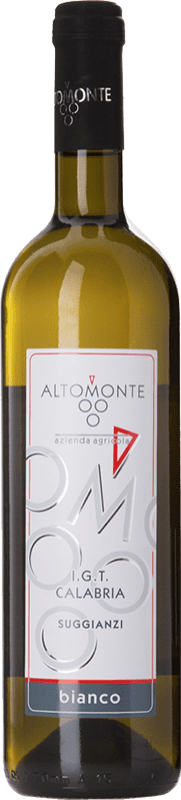 14,95 € Бесплатная доставка | Белое вино Altomonte Bianco Suggianzi I.G.T. Calabria Calabria Италия Malvasía, Insolia, Muscat White бутылка 75 cl