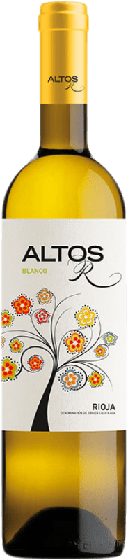 6,95 € 送料無料 | 白ワイン Altos de Rioja Blanco 高齢者 D.O.Ca. Rioja ラ・リオハ スペイン Viura, Malvasía ボトル 75 cl