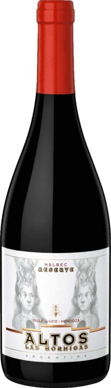32,95 € Envio grátis | Vinho Tinto Altos Las Hormigas Reserva I.G. Mendoza Mendoza Argentina Malbec 75 cl