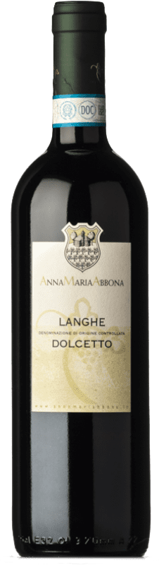 12,95 € Free Shipping | Red Wine Anna Maria Abbona D.O.C. Langhe Piemonte Italy Dolcetto 75 cl