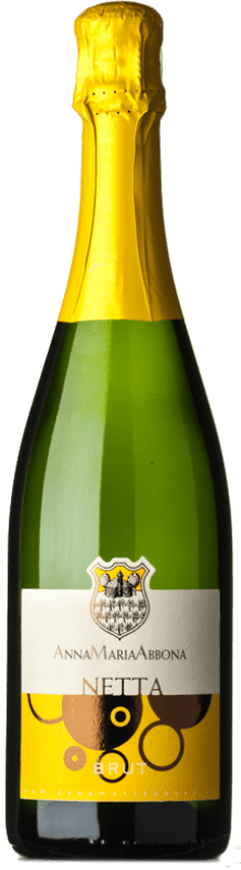 16,95 € 送料無料 | 白スパークリングワイン Anna Maria Abbona Brut D.O.C. Piedmont ピエモンテ イタリア Nascetta ボトル 75 cl