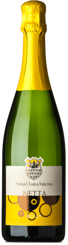 17,95 € Free Shipping | White Sparkling Wine Anna Maria Abbona Brut D.O.C. Piedmont Piemonte Italy Nascetta 75 cl