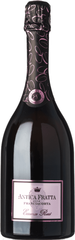 32,95 € Бесплатная доставка | Розовое игристое Fratta Essence Rosé брют D.O.C.G. Franciacorta Ломбардии Италия Pinot Black, Chardonnay бутылка 75 cl