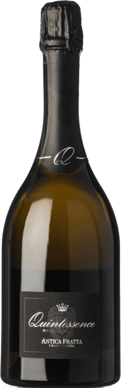 53,95 € Kostenloser Versand | Weißer Sekt Fratta Quintessence Extra Brut Reserve — Gereift D.O.C.G. Franciacorta Lombardei Italien Pinot Noir — Spätburgunder, Chardonnay Flasche 75 cl