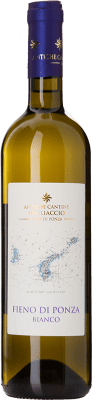 31,95 € Бесплатная доставка | Белое вино Migliaccio Fieno di Ponza Bianco I.G.T. Lazio Лацио Италия Forastera, Biancolella бутылка 75 cl