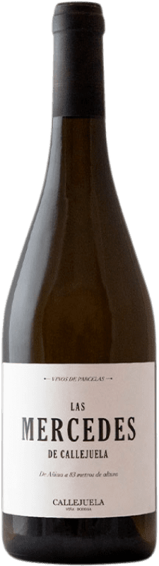 15,95 € 免费送货 | 白酒 Callejuela Las Mercedes Pago Añina 安达卢西亚 西班牙 Palomino Fino 瓶子 75 cl