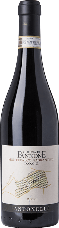 49,95 € Бесплатная доставка | Красное вино Antonelli San Marco Chiusa di Pannone D.O.C.G. Sagrantino di Montefalco Umbria Италия Sagrantino — Сагрантино Бутылка 75 cl