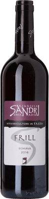 11,95 € 免费送货 | 红酒 Arcangelo Sandri Frill 201 I.G.T. Vigneti delle Dolomiti 特伦蒂诺 - 上阿迪杰 意大利 Schiava 瓶子 75 cl