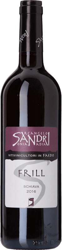 11,95 € Free Shipping | Red wine Arcangelo Sandri Frill 201 I.G.T. Vigneti delle Dolomiti Trentino-Alto Adige Italy Schiava Bottle 75 cl