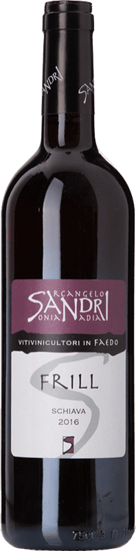 11,95 € Spedizione Gratuita | Vino rosso Arcangelo Sandri Frill 201 I.G.T. Vigneti delle Dolomiti Trentino-Alto Adige Italia Schiava Bottiglia 75 cl