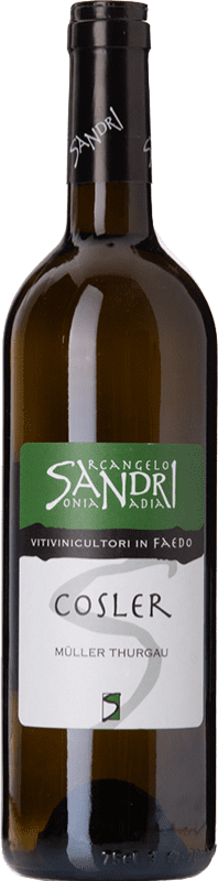 14,95 € Free Shipping | White wine Arcangelo Sandri Cosler D.O.C. Trentino Trentino-Alto Adige Italy Müller-Thurgau Bottle 75 cl