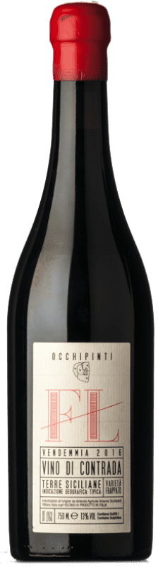 62,95 € Free Shipping | Red wine Arianna Occhipinti FL I.G.T. Terre Siciliane Sicily Italy Frappato Organic Bottle 75 cl