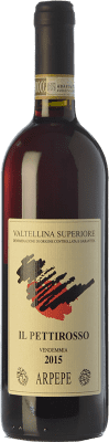 37,95 € Envío gratis | Vino tinto Ar.Pe.Pe. Il Pettirosso D.O.C.G. Valtellina Superiore Lombardia Italia Nebbiolo Botella 75 cl