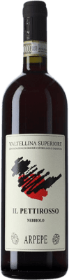 69,95 € Kostenloser Versand | Rotwein Ar.Pe.Pe. Il Pettirosso Superior D.O.C. Valtellina Lombardei Italien Nebbiolo 75 cl