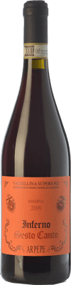 49,95 € Free Shipping | Red wine Ar.Pe.Pe. Inferno Riserva Sesto Canto Reserva D.O.C.G. Valtellina Superiore Lombardia Italy Nebbiolo Bottle 75 cl