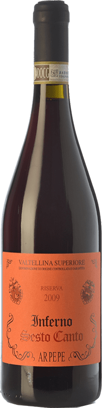 49,95 € Free Shipping | Red wine Ar.Pe.Pe. Inferno Riserva Sesto Canto Reserve D.O.C.G. Valtellina Superiore Lombardia Italy Nebbiolo Bottle 75 cl