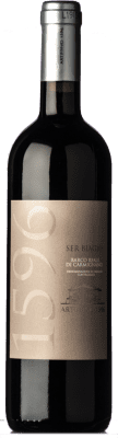 15,95 € Free Shipping | Red wine Artimino Ser Biagio D.O.C. Barco Reale di Carmignano Tuscany Italy Merlot, Cabernet Sauvignon, Sangiovese Bottle 75 cl