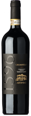 36,95 € Free Shipping | Red wine Artimino Grumarello Reserve D.O.C.G. Carmignano Tuscany Italy Merlot, Syrah, Cabernet Sauvignon, Sangiovese Bottle 75 cl