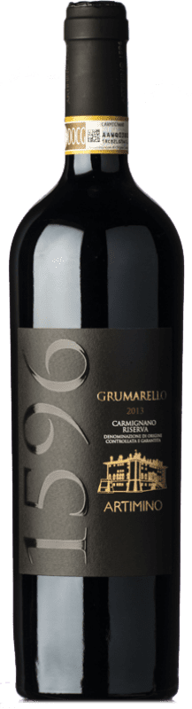 36,95 € 免费送货 | 红酒 Artimino Grumarello 预订 D.O.C.G. Carmignano 托斯卡纳 意大利 Merlot, Syrah, Cabernet Sauvignon, Sangiovese 瓶子 75 cl