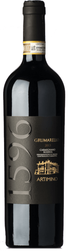 37,95 € Free Shipping | Red Wine Artimino Grumarello Reserve — Aged D.O.C.G. Carmignano Tuscany Italy Merlot, Syrah — Shiraz, Cabernet Sauvignon, Sangiovese Bottle 75 cl