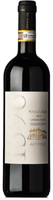 23,95 € Kostenloser Versand | Rotwein Artimino Poggilarca D.O.C.G. Carmignano Toskana Italien Merlot, Cabernet Sauvignon, Sangiovese Flasche 75 cl