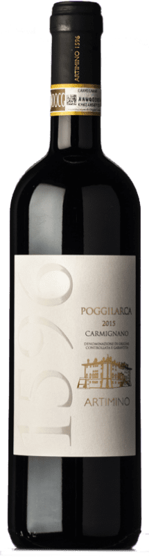 22,95 € Free Shipping | Red wine Artimino Poggilarca D.O.C.G. Carmignano Tuscany Italy Merlot, Cabernet Sauvignon, Sangiovese Bottle 75 cl