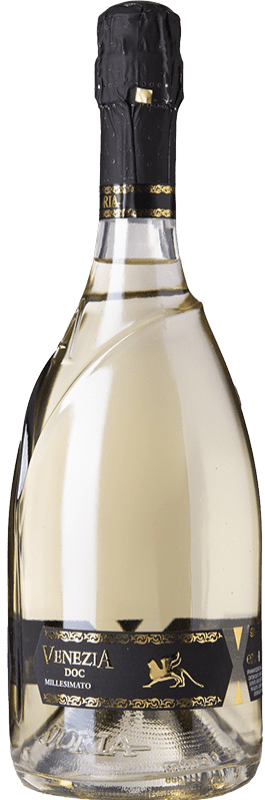 13,95 € Free Shipping | White sparkling Astoria Honor Brut I.G.T. Venezia Veneto Italy Chardonnay, Pinot White, Glera Bottle 75 cl