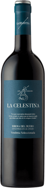 19,95 € Free Shipping | Red Wine Atalayas de Golbán La Celestina VS Vendimia Seleccionada — Selected Harvest Reserve — Aged D.O. Ribera del Duero Castilla y León Spain Tempranillo 75 cl