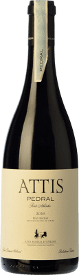 42,95 € 免费送货 | 红酒 Attis 岁 D.O. Rías Baixas 加利西亚 西班牙 Pedral 瓶子 75 cl