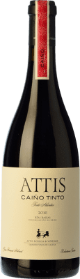 28,95 € 免费送货 | 红酒 Attis 岁 D.O. Rías Baixas 加利西亚 西班牙 Caíño Black 瓶子 75 cl