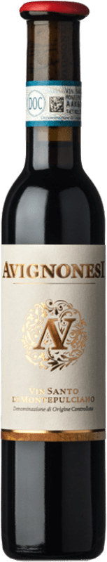 66,95 € 送料無料 | 甘口ワイン Avignonesi D.O.C. Vin Santo di Montepulciano トスカーナ イタリア Malvasia — マルヴァジア, Trebbiano — トレッビアーノ ミニチュアボトル 10 cl