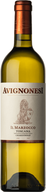 29,95 € Envoi gratuit | Vin blanc Avignonesi Il Marzocco I.G.T. Toscana Toscane Italie Chardonnay Biologique Bouteille 75 cl