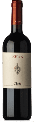 19,95 € 免费送货 | 红酒 'A Vita Rosso Classico D.O.C. Cirò 卡拉布里亚 意大利 Gaglioppo 瓶子 75 cl