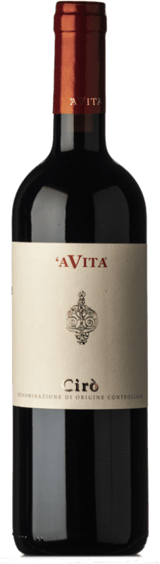 19,95 € 免费送货 | 红酒 'A Vita Rosso Classico D.O.C. Cirò 卡拉布里亚 意大利 Gaglioppo 瓶子 75 cl