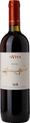 32,95 € Free Shipping | Red wine 'A Vita Rosso Classico Superiore Reserve D.O.C. Cirò Calabria Italy Gaglioppo Bottle 75 cl