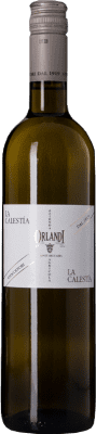 7,95 € Spedizione Gratuita | Vino Bianco Orlandi La Calestìa I.G.T. Provincia di Pavia lombardia Italia Riesling, Sauvignon 75 cl