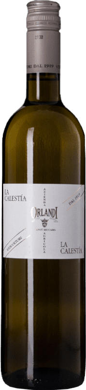 6,95 € Envio grátis | Vinho branco Orlandi La Calestìa I.G.T. Provincia di Pavia Lombardia Itália Riesling, Sauvignon Garrafa 75 cl