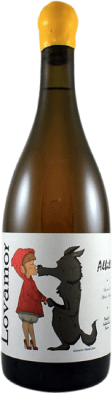 14,95 € Spedizione Gratuita | Vino Bianco Maestro Tejero Lovamor I.G.P. Vino de la Tierra de Castilla y León Castilla y León Spagna Albillo 75 cl