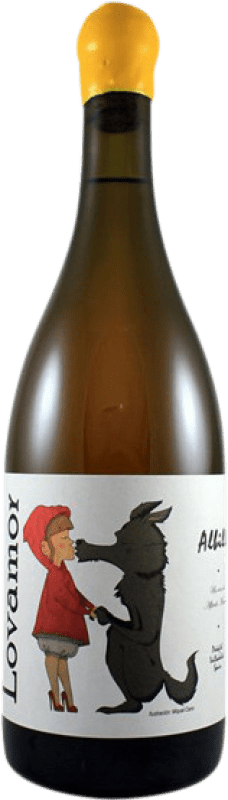 13,95 € Envío gratis | Vino blanco Maestro Tejero Lovamor I.G.P. Vino de la Tierra de Castilla y León Castilla y León España Albillo Botella 75 cl