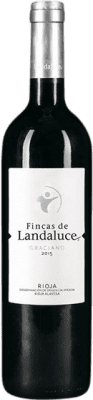 19,95 € Envío gratis | Vino tinto Landaluce Fincas D.O.Ca. Rioja La Rioja España Graciano Botella 75 cl