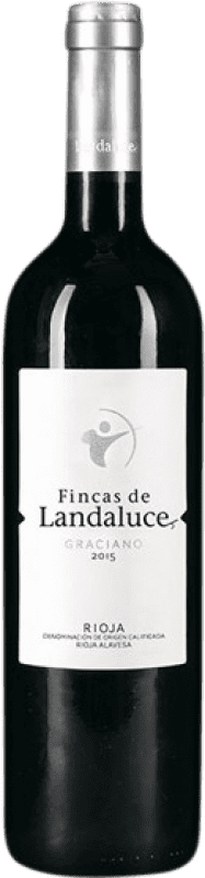 19,95 € Envío gratis | Vino tinto Landaluce Fincas D.O.Ca. Rioja La Rioja España Graciano Botella 75 cl