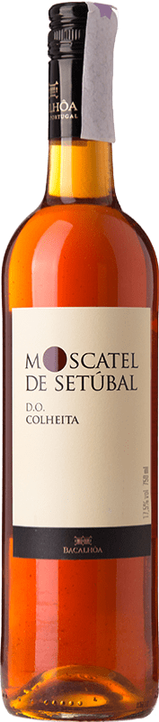 19,95 € Spedizione Gratuita | Vino fortificato Bacalhôa Portogallo Moscato Bottiglia 75 cl