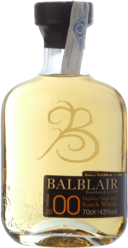 52,95 € Envoi gratuit | Single Malt Whisky Balblair Highlands Royaume-Uni Bouteille 70 cl