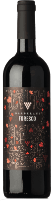 18,95 € 免费送货 | 红酒 Barberani Rosso Foresco I.G.T. Umbria 翁布里亚 意大利 Merlot, Cabernet Sauvignon, Sangiovese 瓶子 75 cl