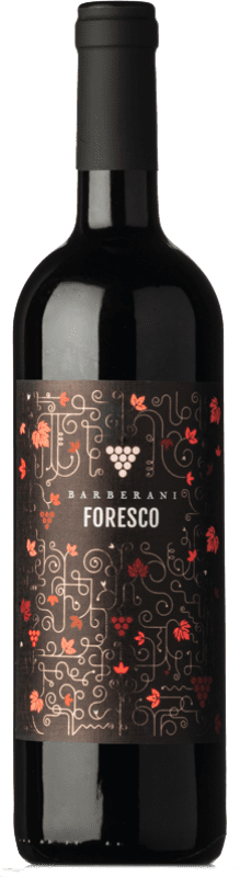 18,95 € 免费送货 | 红酒 Barberani Rosso Foresco I.G.T. Umbria 翁布里亚 意大利 Merlot, Cabernet Sauvignon, Sangiovese 瓶子 75 cl