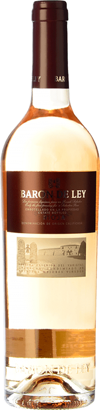 11,95 € Бесплатная доставка | Розовое вино Barón de Ley Rosado Lágrima D.O.Ca. Rioja Ла-Риоха Испания Grenache бутылка 75 cl