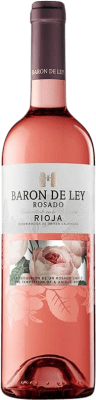 7,95 € Spedizione Gratuita | Vino rosato Barón de Ley Rosado D.O.Ca. Rioja La Rioja Spagna Tempranillo, Grenache Bottiglia 75 cl
