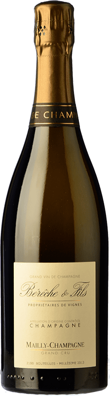 166,95 € Envoi gratuit | Vin Mousseux Blanc Bérêche Mailly Brut Nature Grand Cru A.O.C. Champagne Champagne France Chardonnay Bouteille 75 cl